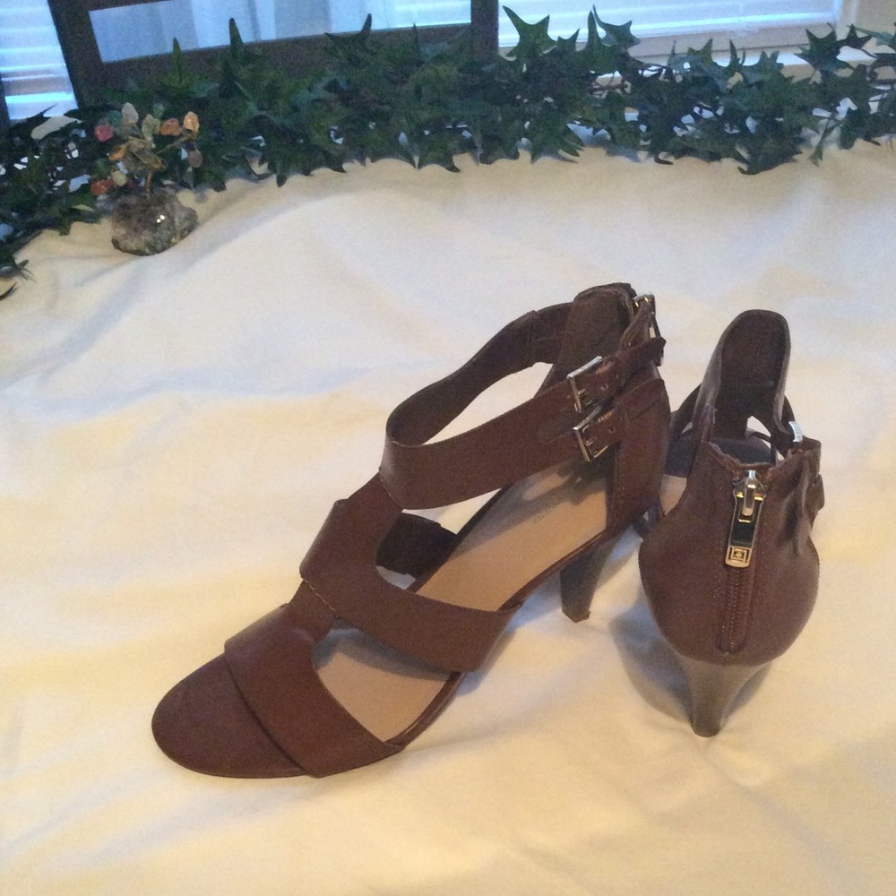 Cognac Sandals